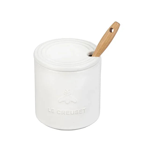 Le Creuset Honey Pot - White