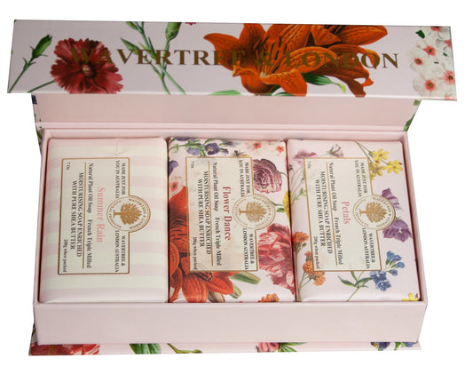 Wavertree & London Flower Dance Trio Soap Gift Set