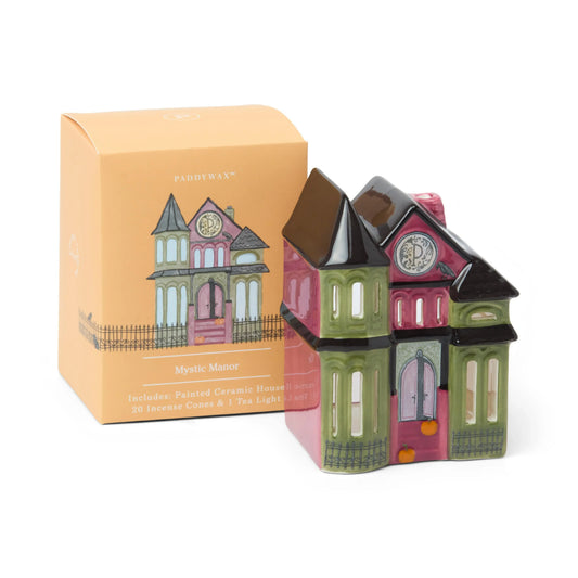 Paddywax Mystic Manor Incense and Tea Light Holder