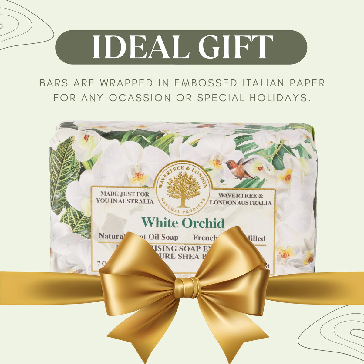 Wavertree & London White Orchid Luxury Soap Bar
