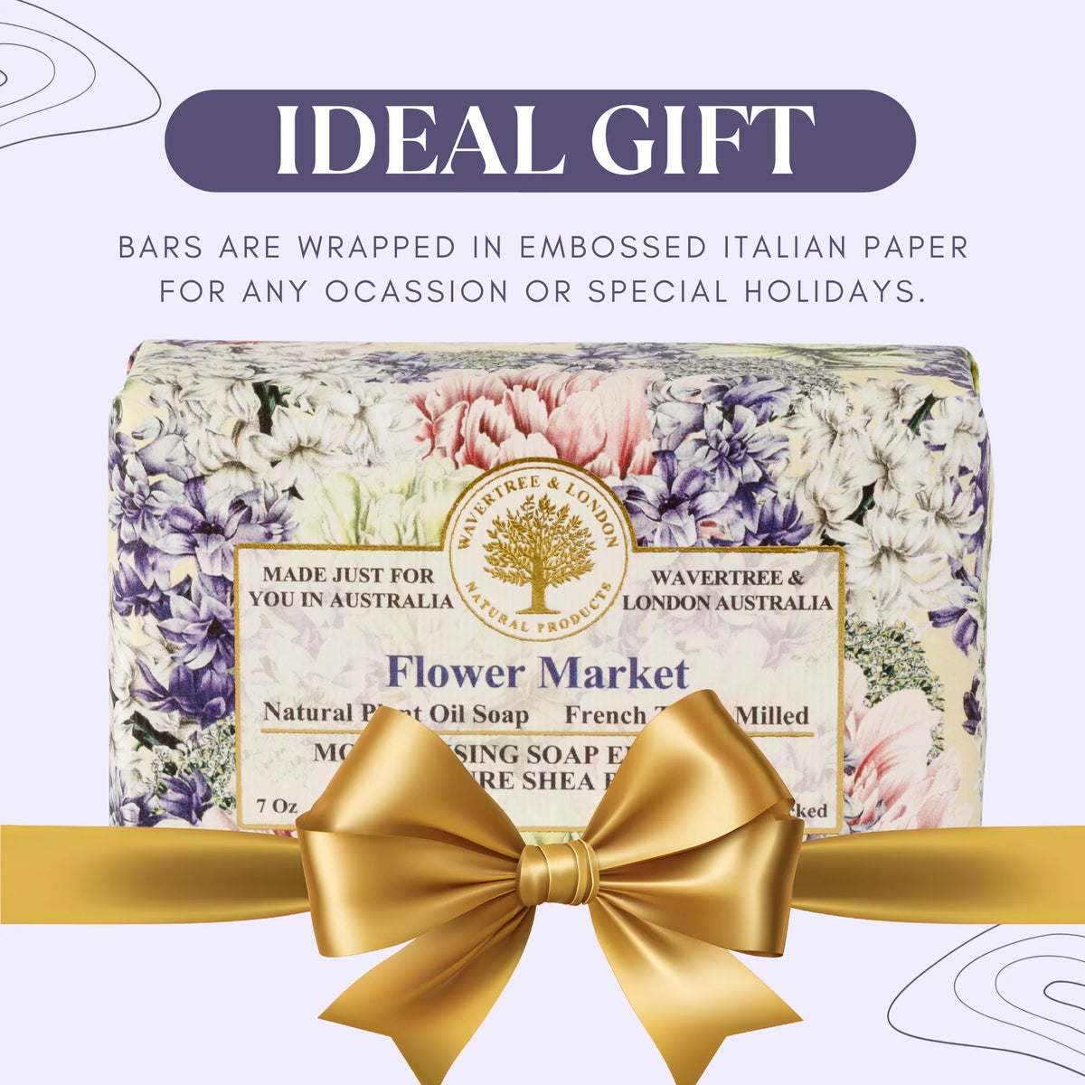 Wavertree & London Flower Market Soap Bar