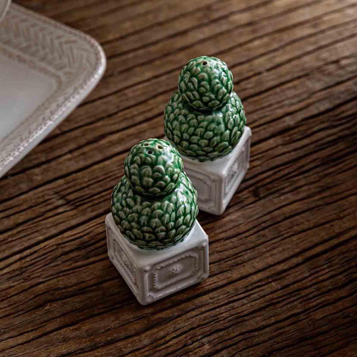 Juliska Berry & Thread Topiary Salt & Pepper Shakers - Set of 2