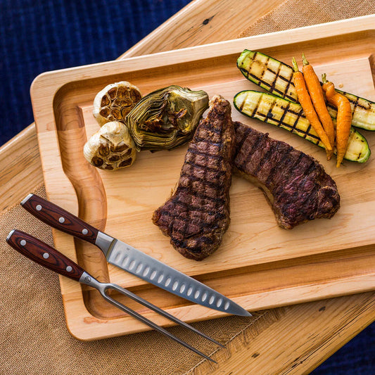 JK Adams Maple BBQ Carving Board 20x14 - Marcel’s Culinary Experience