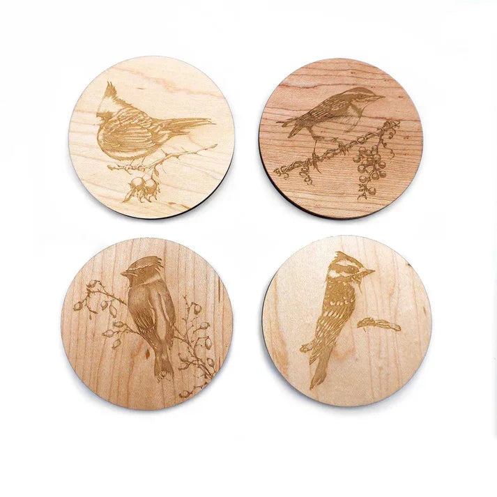 JK Adams Laura Zindel Maple Coasters - Marcel’s Culinary Experience