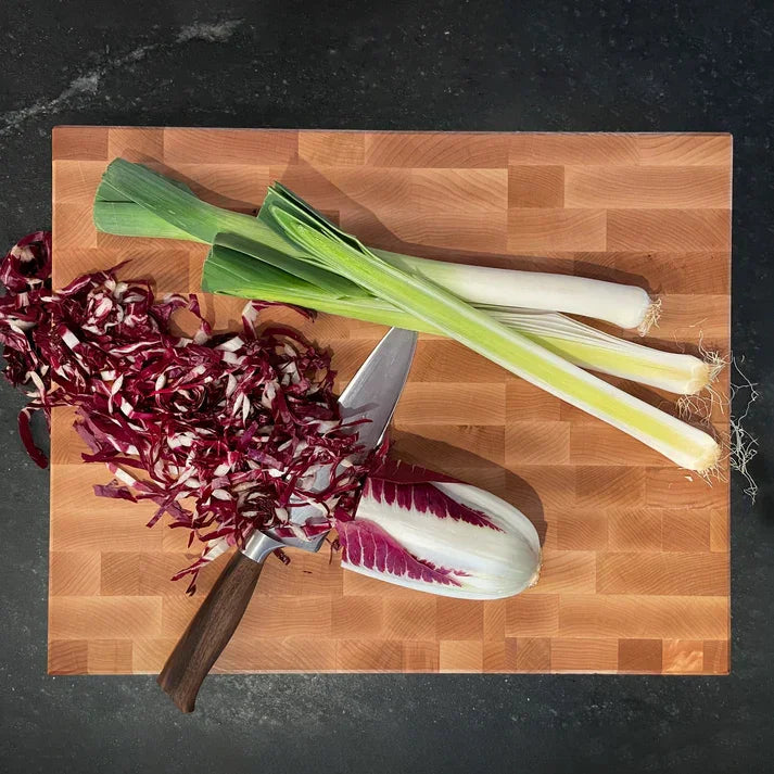 Professional End Grain Board 16" Round - Thumbnail 3