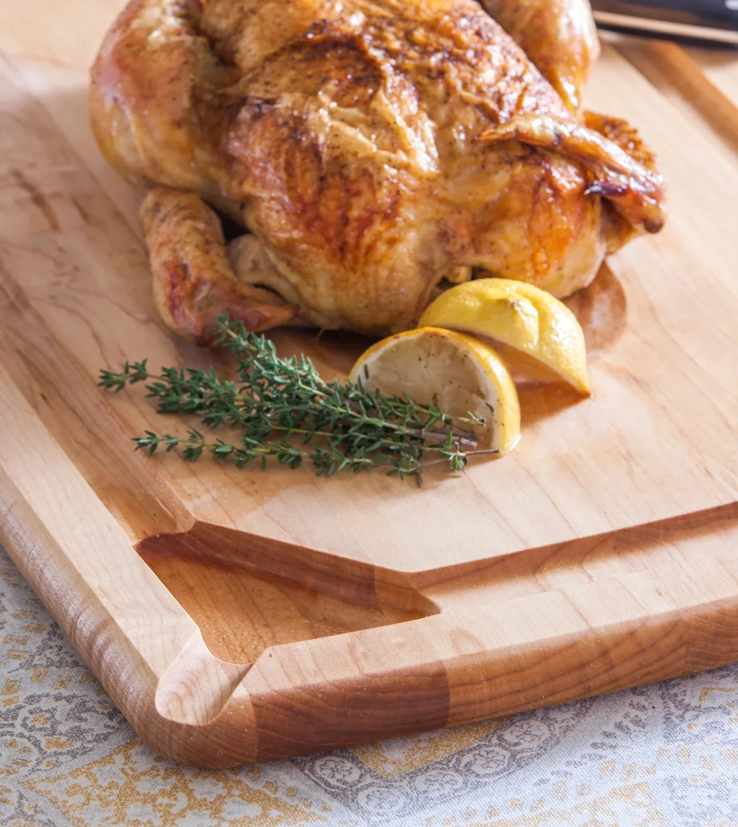 JK Adams Maple Reversible Pour Spout Carving Board - Marcel’s Culinary Experience