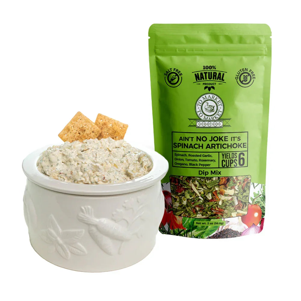 Ain't No Joke, It's Spinach Artichoke - Dip Mix - Marcel’s Culinary Experience
