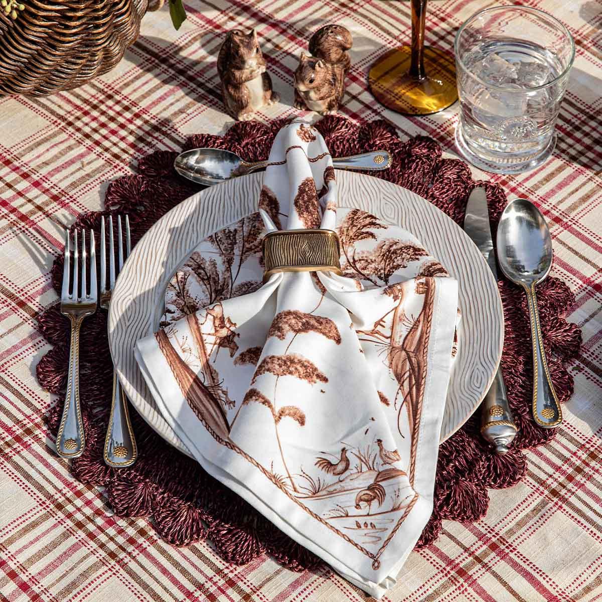 Juliska Country Estate Harvest Napkin - Sepia - Marcel’s Culinary Experience