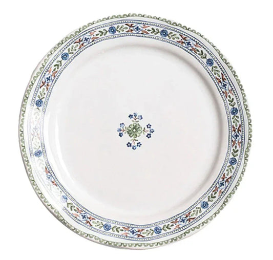 juliska villa seville floral salad plate