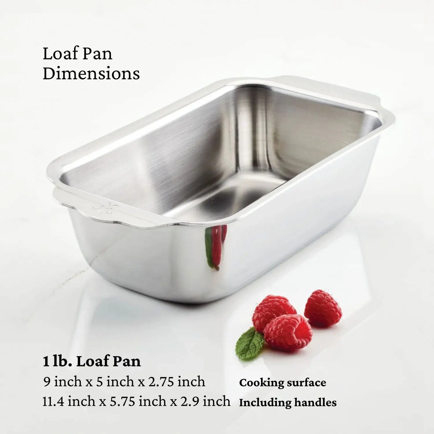 Hestan OvenBond Stainless-Steel Loaf Pan, 1lb