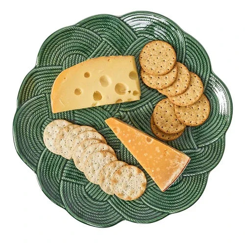 Juliska Le Panier Mystic Knot Charger/Platter - Basil - Marcel’s Culinary Experience