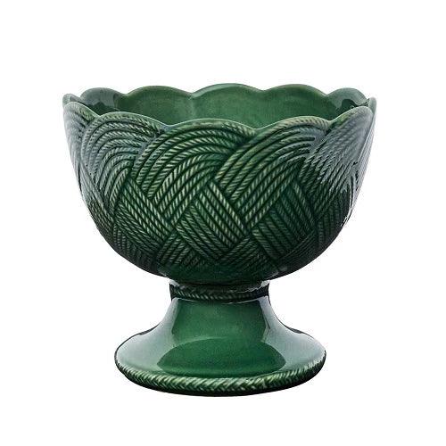 Juliska Le Panier Mystic Knot Footed Bowl - Basil - Marcel’s Culinary Experience