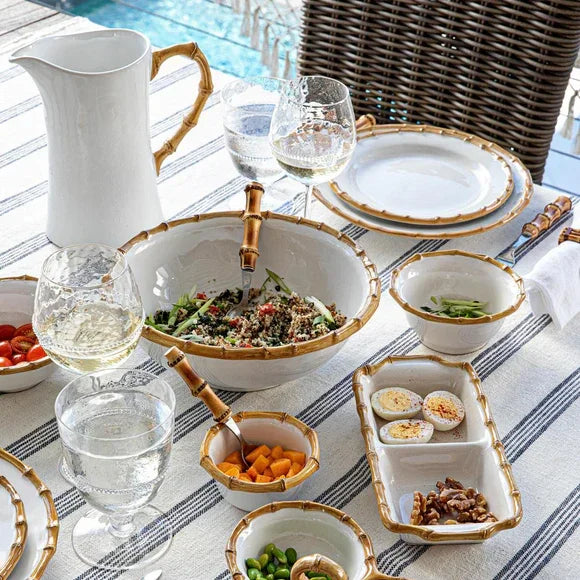 Juliska Bamboo 11" Serving Bowl - Natural - Marcel’s Culinary Experience