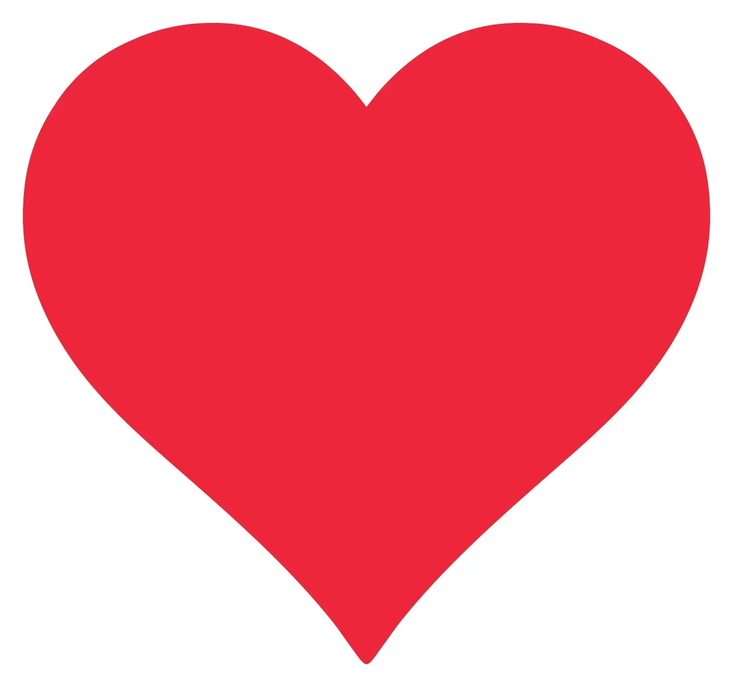 Hester & Cook Die-cut Red Heart Placemat - Marcel’s Culinary Experience