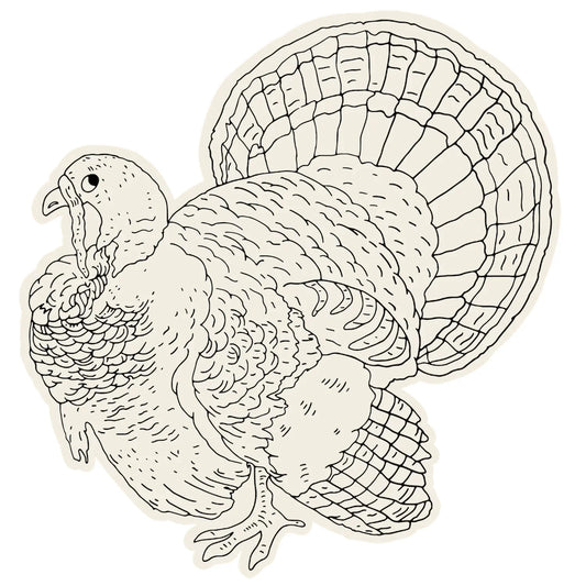 Hester & Cook Die-cut Coloring Turkey Placemat - Marcel’s Culinary Experience