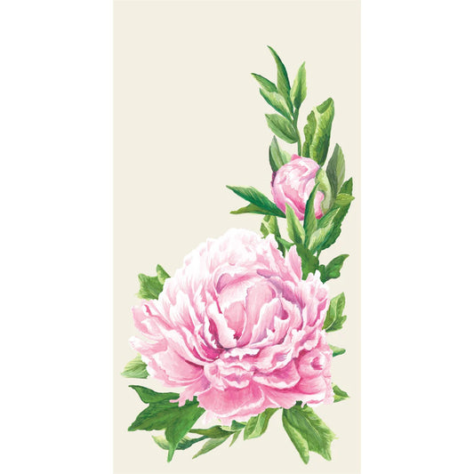 Hester and Cook Peony Guest Napkins