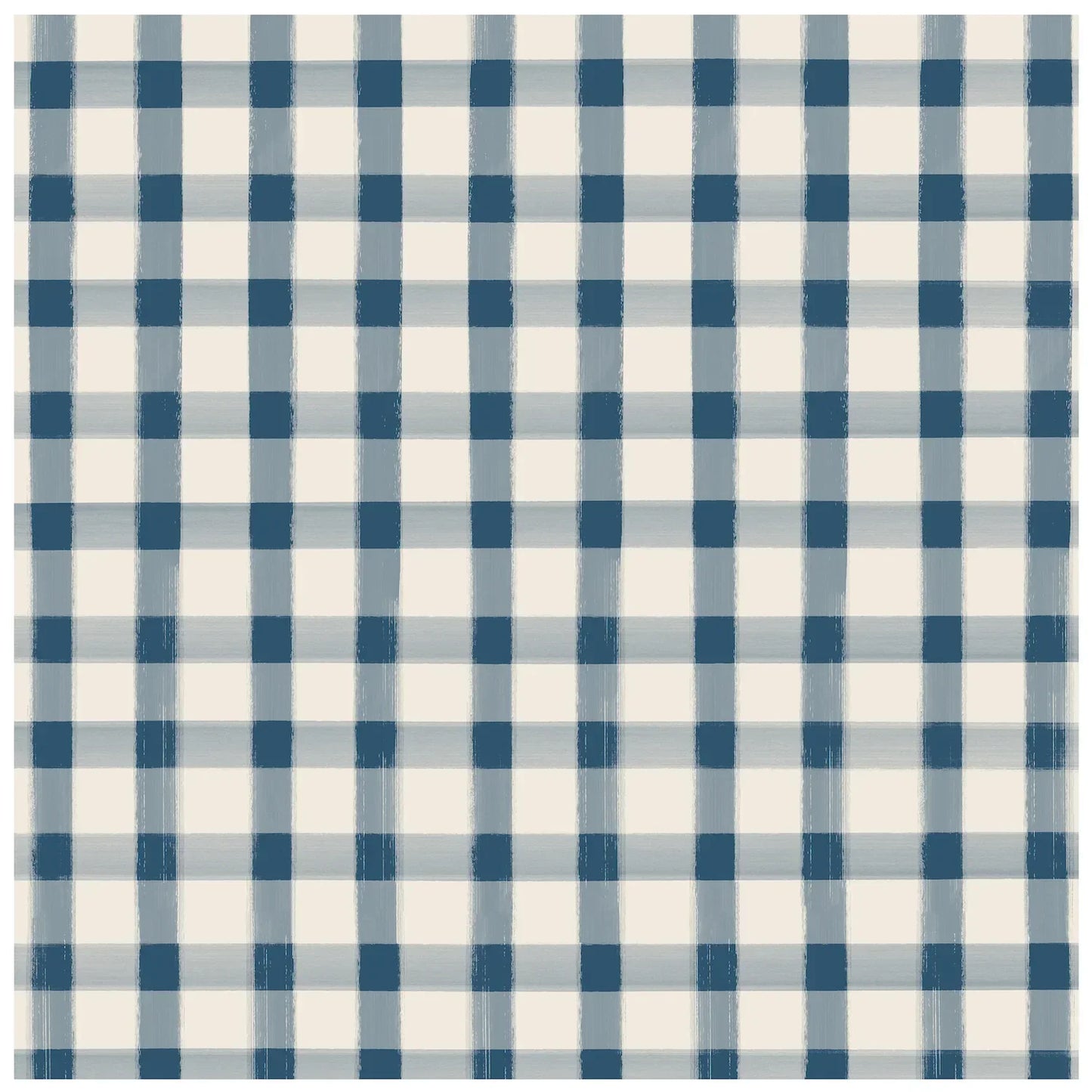Hester & Cook Navy Painted Check Cocktail Napkins - Marcel’s Culinary Experience