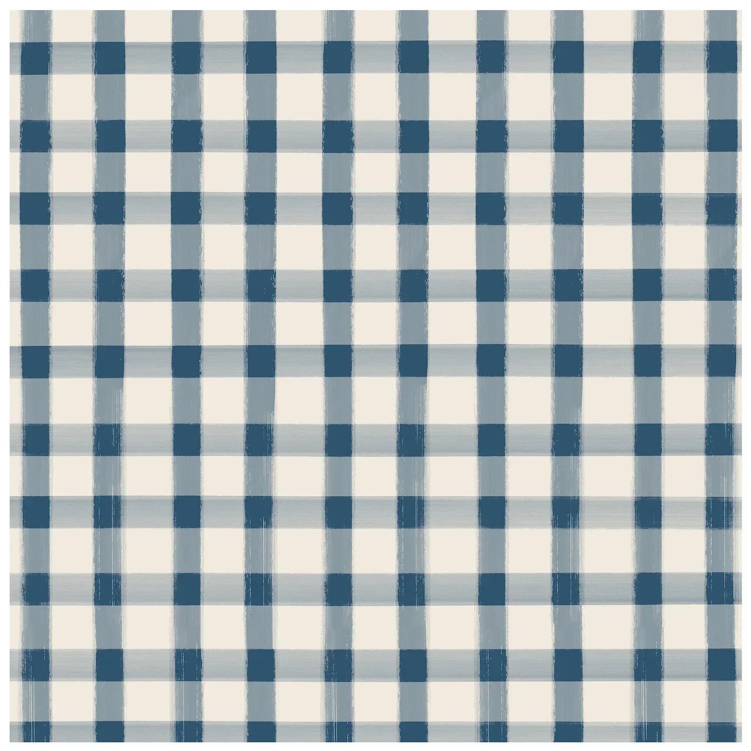 Hester & Cook Navy Painted Check Cocktail Napkins - Marcel’s Culinary Experience