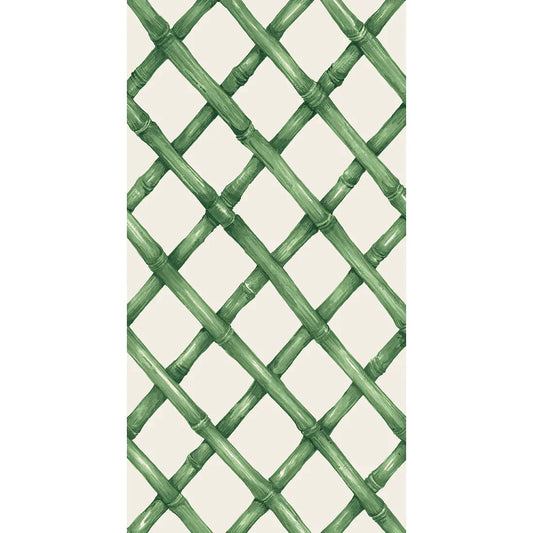 Hester & Cook Green Lattice Guest Napkins - Marcel’s Culinary Experience