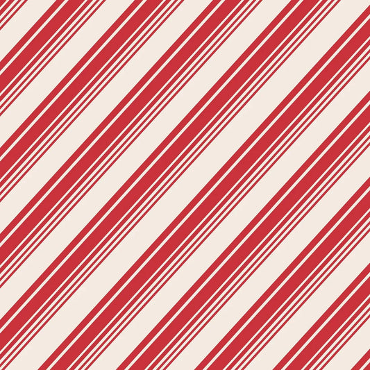 Hester & Cook Peppermint Stripe Cocktail Napkins - Marcel’s Culinary Experience