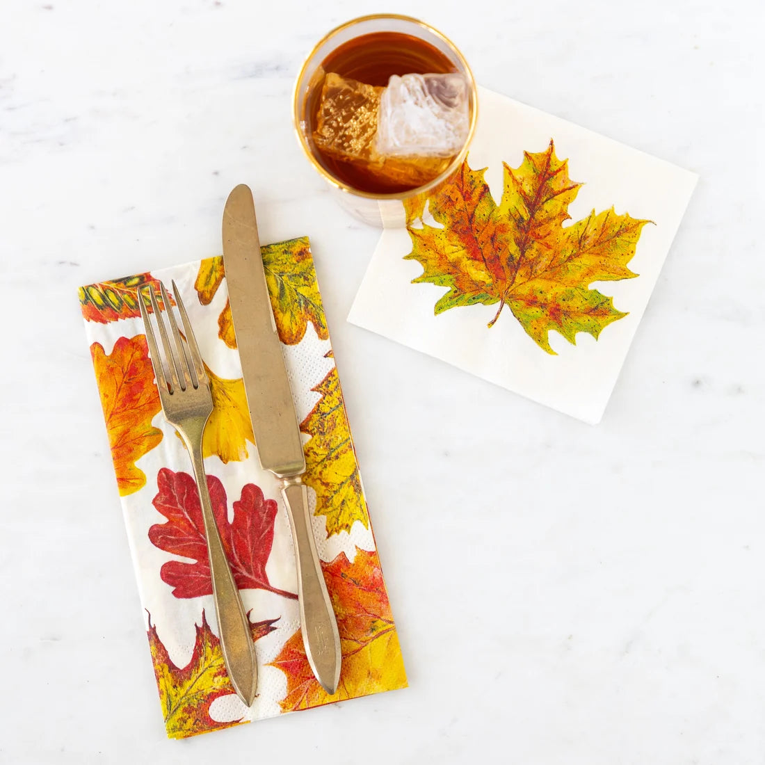 Fall Foliage Guest Napkin