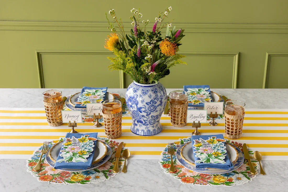 Hester & Cook Die Cut Wildflower Wreath Placemat