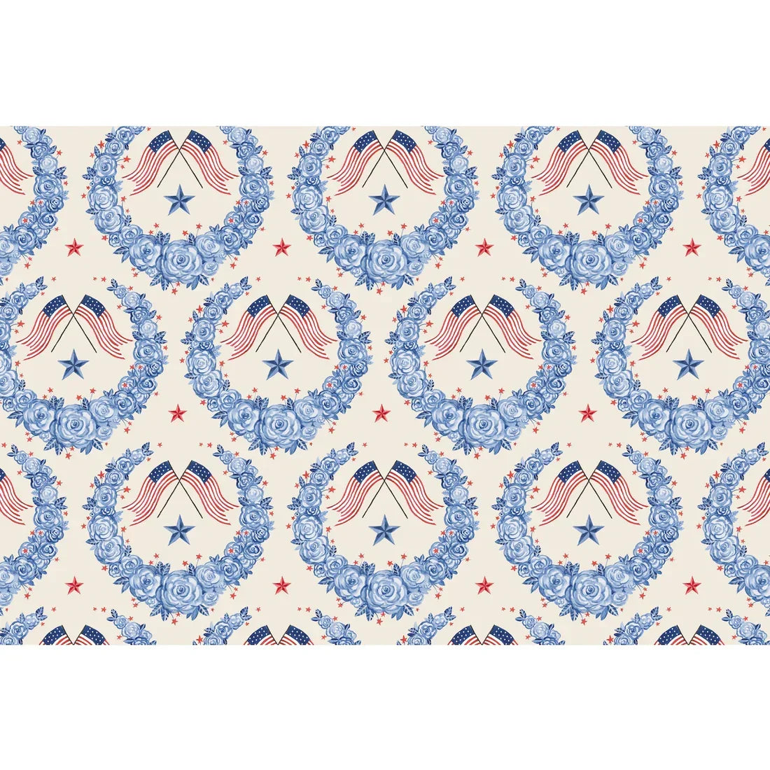 Hester & Cook American Floral Placemat