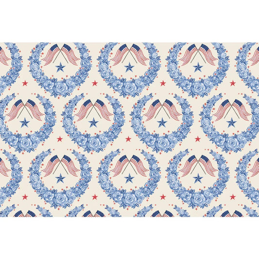 Hester & Cook American Floral Placemat