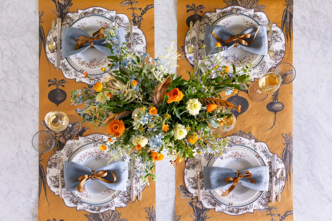 Die-cut Harvest Toile Frame  Placemat