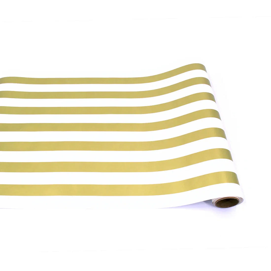 Hester & Cook Gold Classic Stripe Paper Runner - Marcel’s Culinary Experience