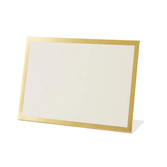Hester & Cook Gold Foil Frame Place Cards - Marcel’s Culinary Experience
