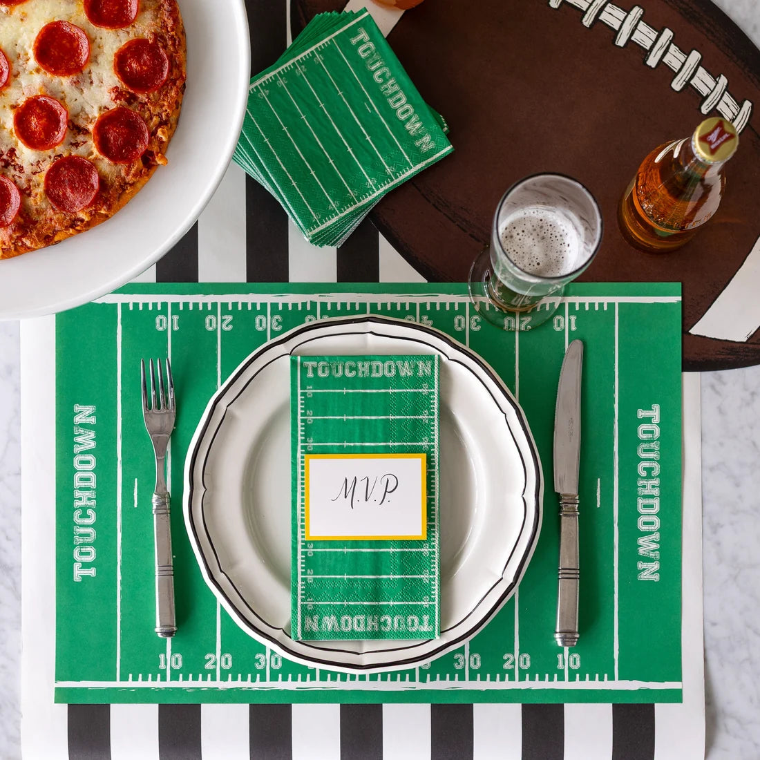 Hester & Cook Touchdown Guest Napkins