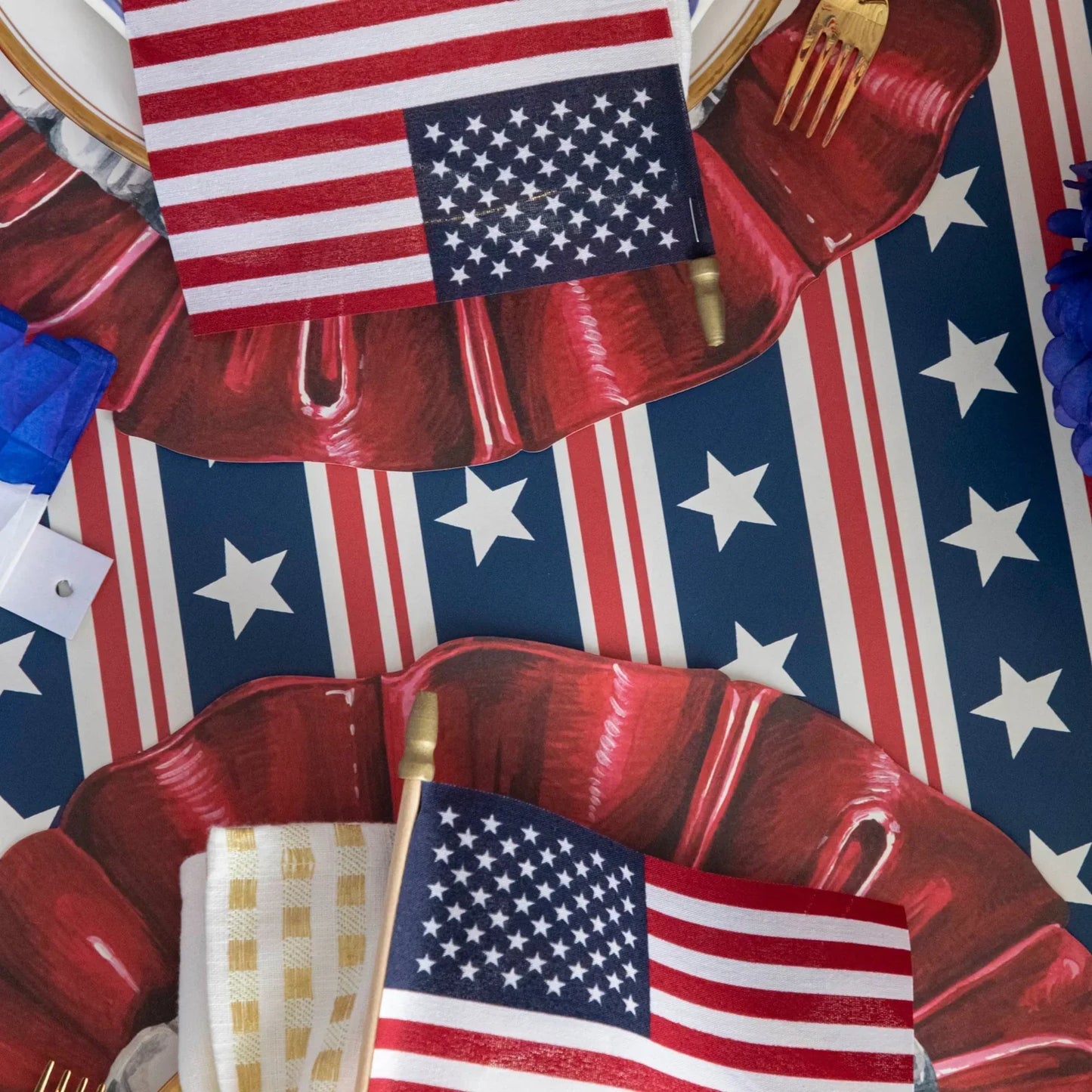 Hester & Cook Stars & Stripes Runner