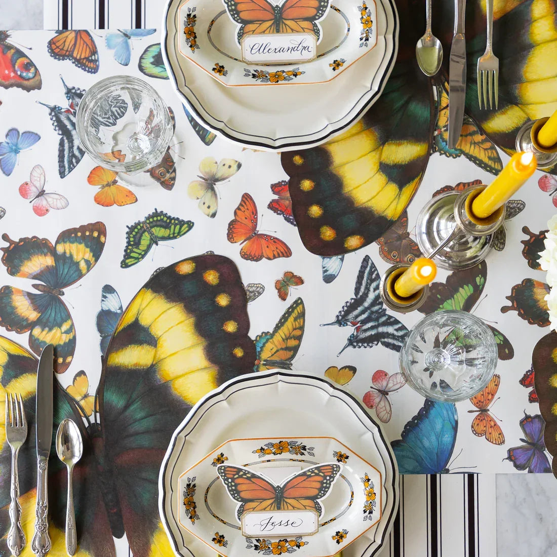Hester & Cook Butterfly Runner