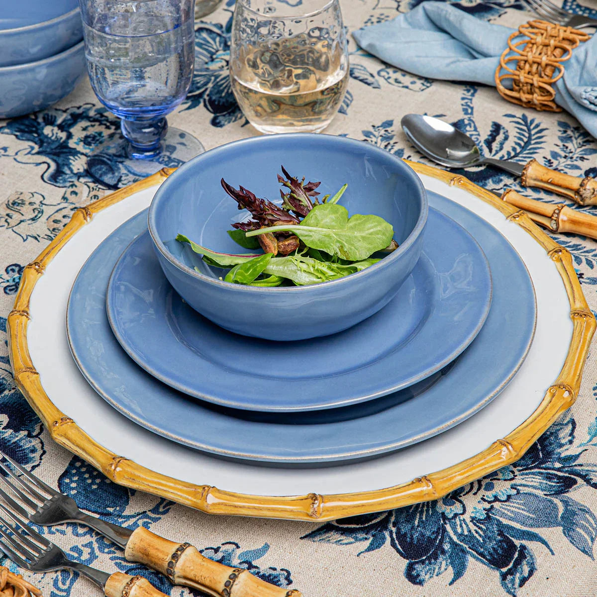 Juliska Puro Cereal/Ice Cream Bowl - Chambray
