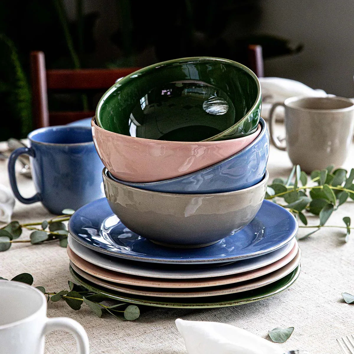 Juliska Puro Cereal/Ice Cream Bowl - Chambray