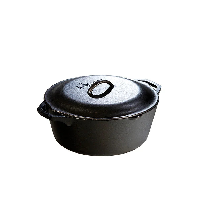 Lodge Cast Iron Dutch Oven 7 qt - Marcel’s Culinary Experience