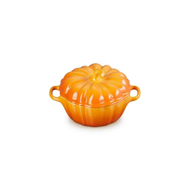 Le Creuset Pumpkin Mini Cocotte Persimmon - 12Oz