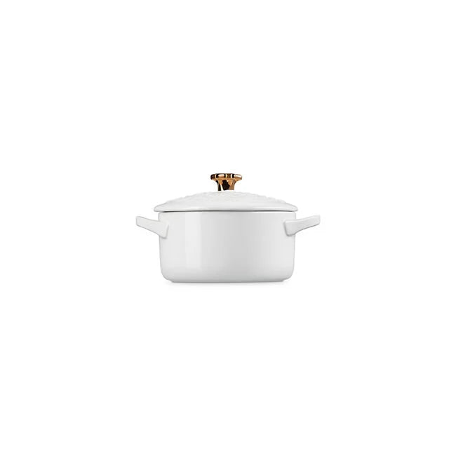 Le Creuset Noël Collection Mini Cocotte with Gold Star Knob