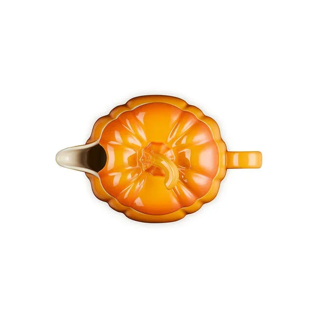 Le Creuset Pumpkin Gravy Boat - Persimmon - Marcel’s Culinary Experience