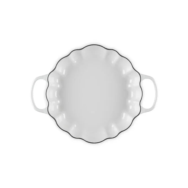 Le Creuset Signature Pumpkin Braiser White - 2.75 Qt - Marcel’s Culinary Experience