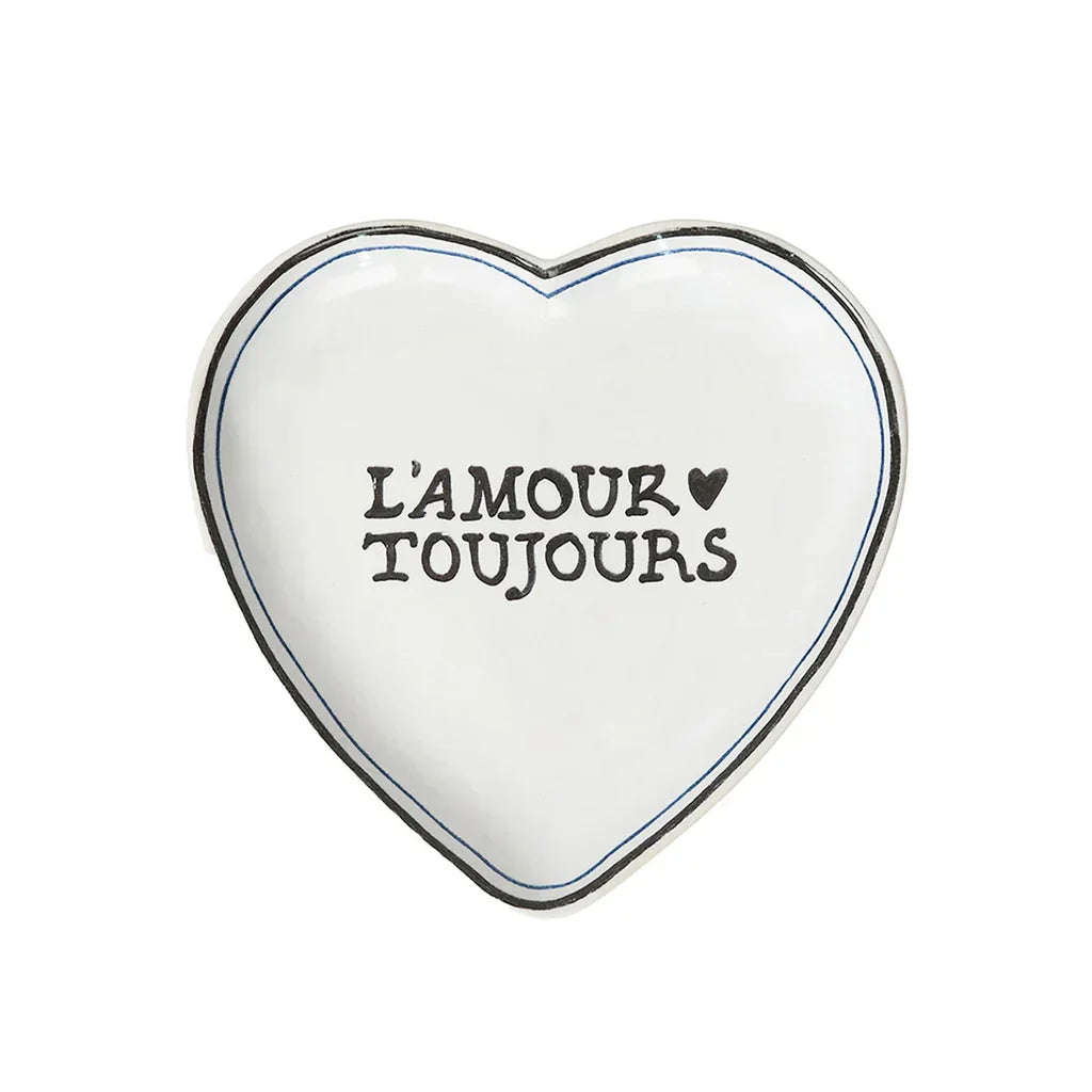 Juliska L'Amour Toujours 7" Heart Tray - Marcel’s Culinary Experience