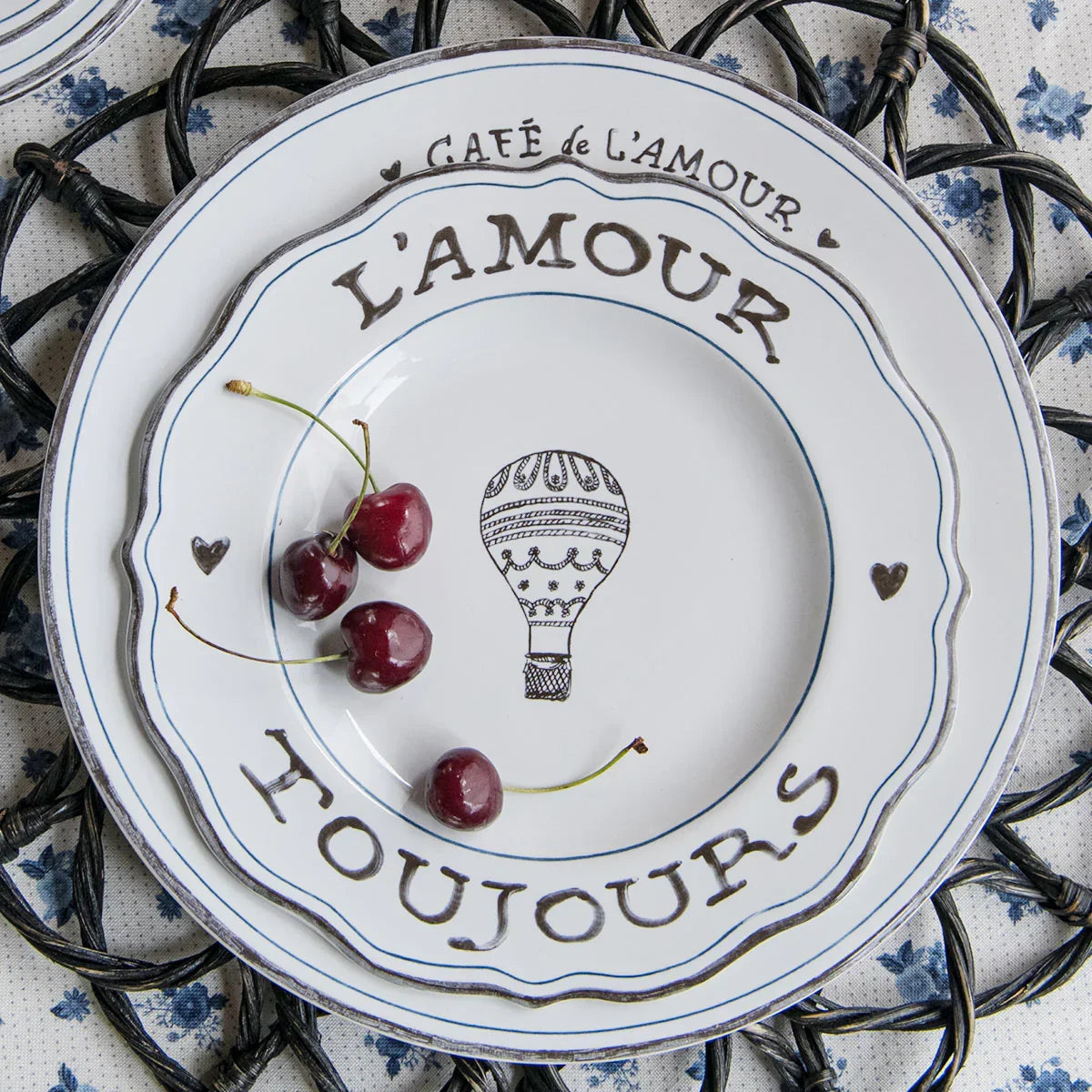 Juliska L'Amour Toujours Dinner Plate