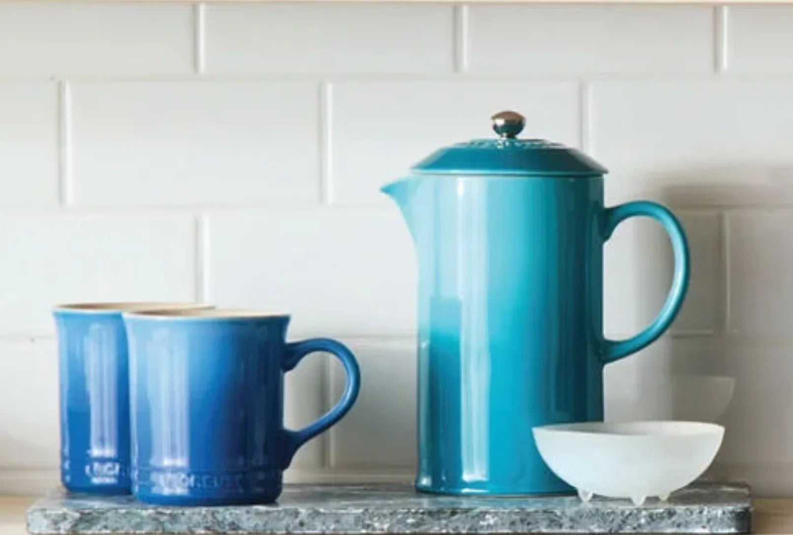 Le Creuset French Press - Caribbean – Marcel's Culinary Experience