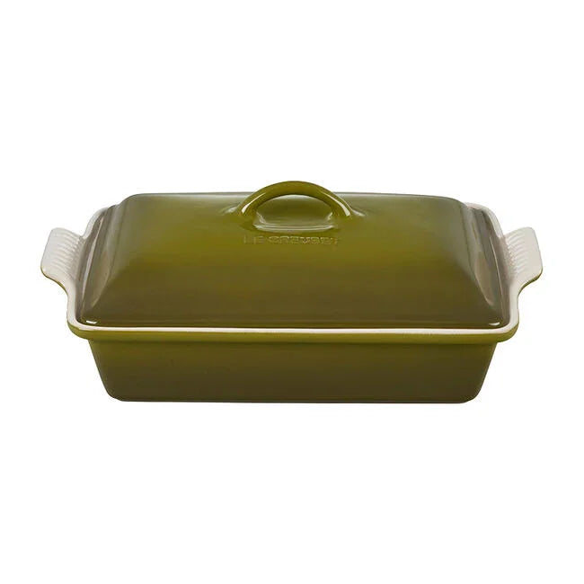 Le Creuset Heritage Rectangular Casserole 4 qt - Olive - Marcel’s Culinary Experience
