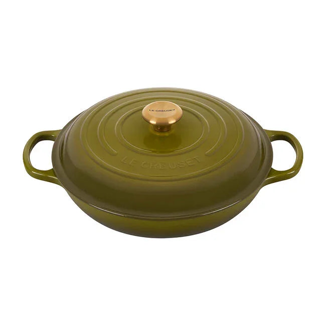 Le Creuset Signature Braiser 3.5 qt - Olive - Marcel’s Culinary Experience