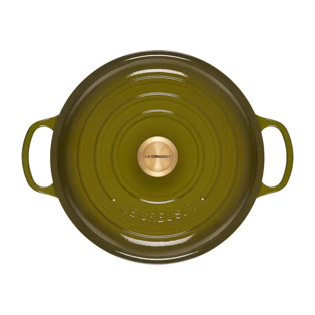 Le Creuset Signature Braiser 3.5 qt - Olive - Marcel’s Culinary Experience