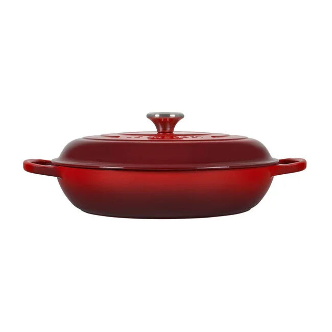 Le Creuset Signature Braiser 5 qt - Cerise - Marcel’s Culinary Experience