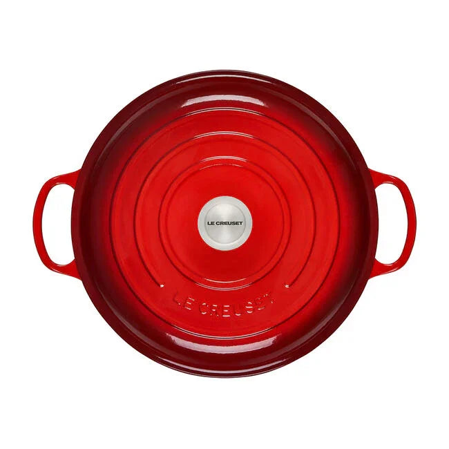 Le Creuset Signature Braiser 5 qt - Cerise - Marcel’s Culinary Experience