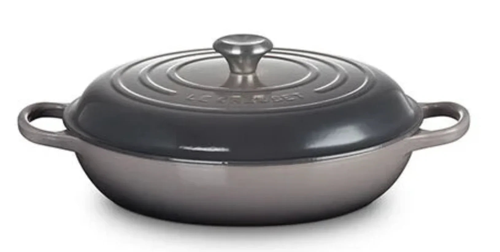 Le Creuset Signature Braiser 5 qt - Oyster - Marcel’s Culinary Experience